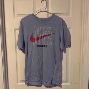 Nike Pink and Purple Short Sleeve Tee